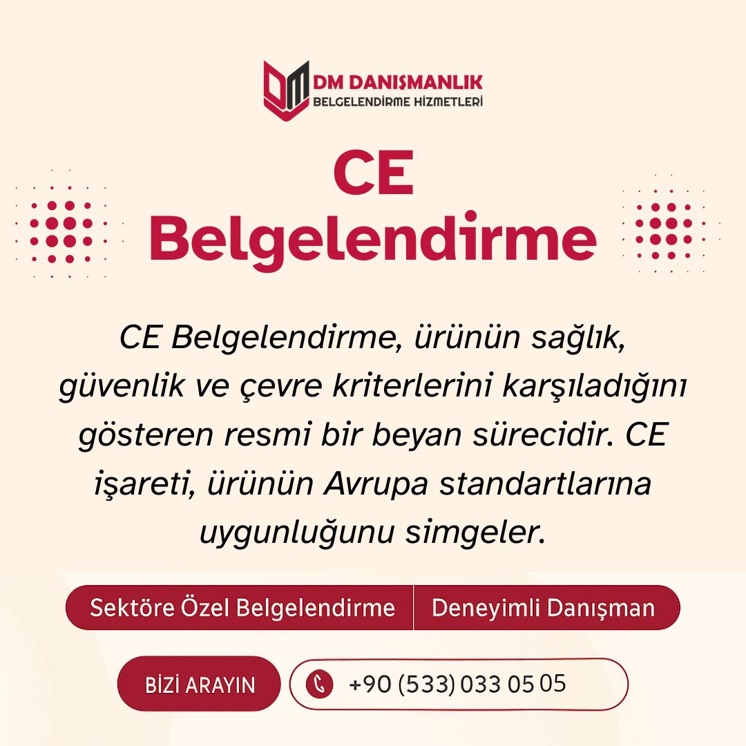 CE Belgelendirme
