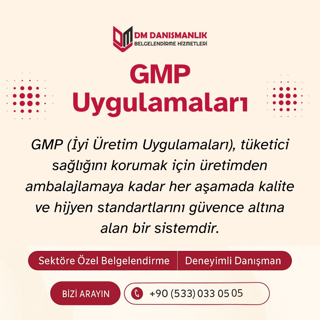 GMP Uygulamaları